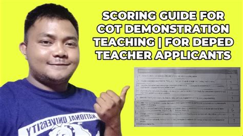 Call for Teacher I Applicants for School Year 2023.